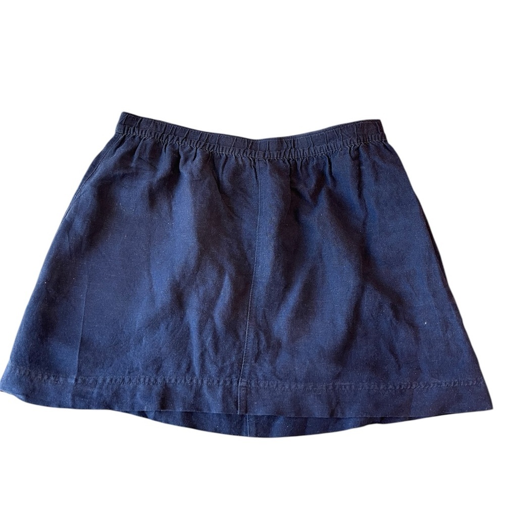 Merona Navy Blue Lightweight Mini Skirt